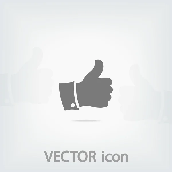 Thumb up icon — Stock Vector