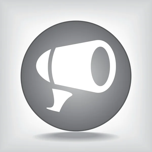 Megaphone icon — Stock Vector