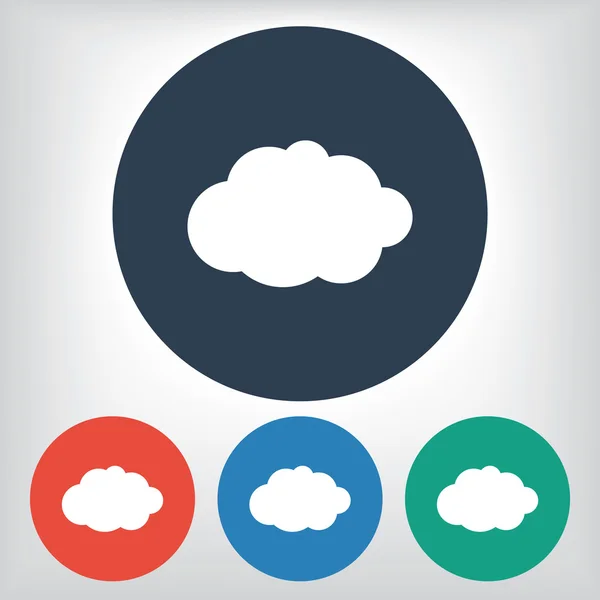 Cloud icon — Stock Vector