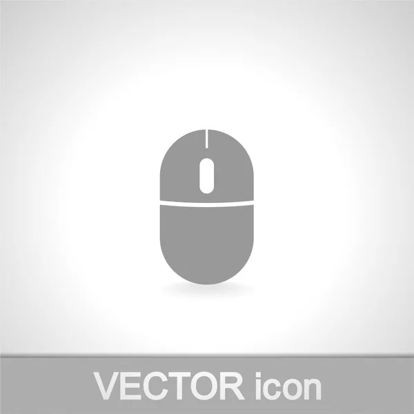 Icono del ratón ordenador — Vector de stock