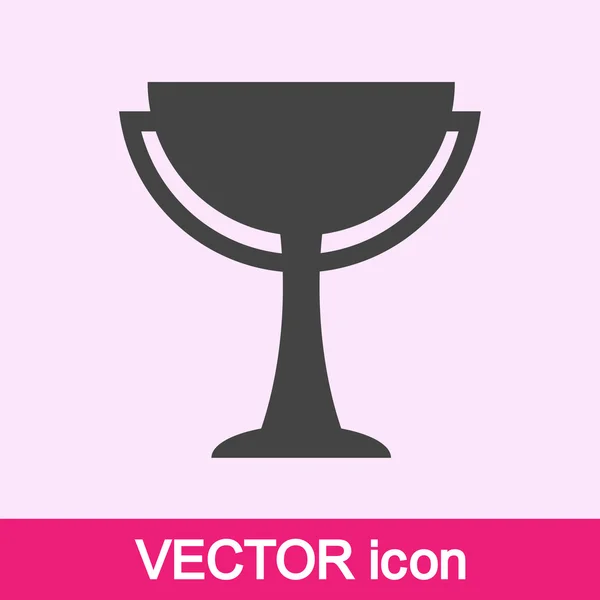 Winner, trophy symbol icon — Stock Vector