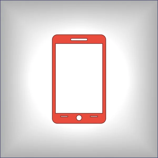 Mobiele smartphone pictogram — Stockvector