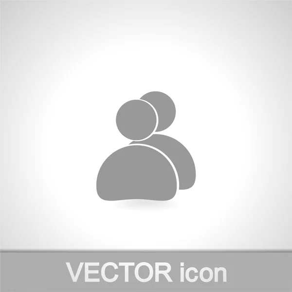 People icon — Stock Vector