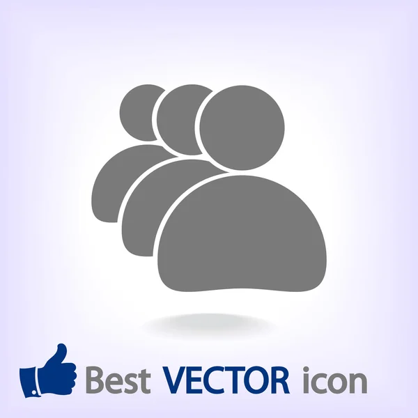 People icon — Stock Vector