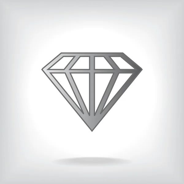 钻石图标 — 图库矢量图片