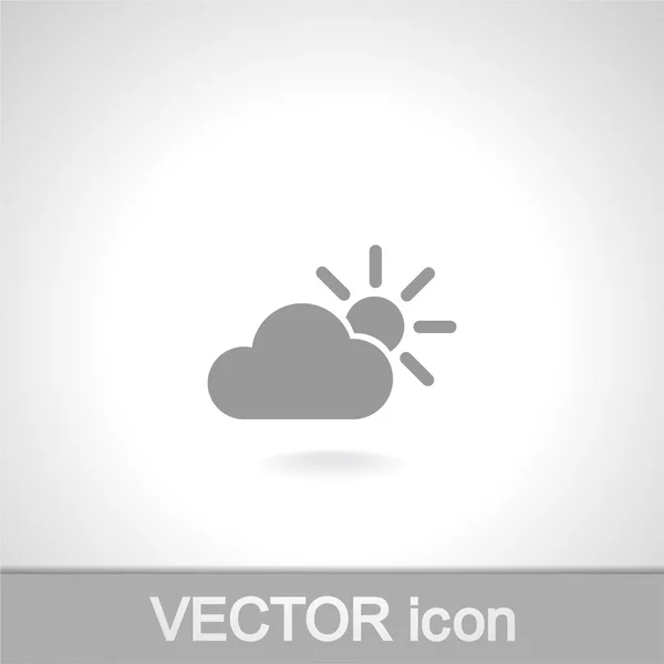 Icona web meteo — Vettoriale Stock