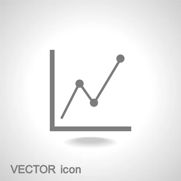 Infographie, icône graphique — Image vectorielle