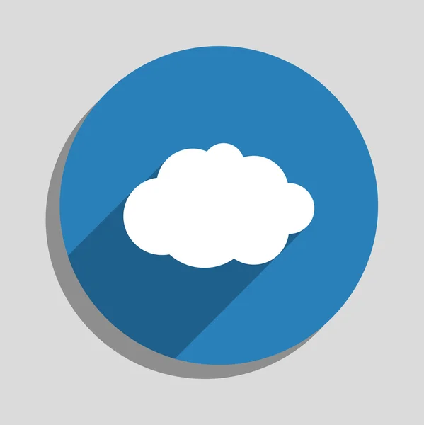 Icono de nube — Vector de stock