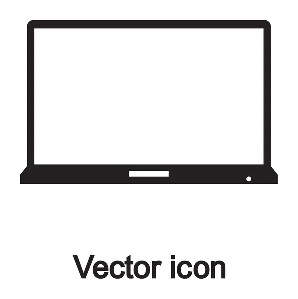 Icono portátil — Vector de stock