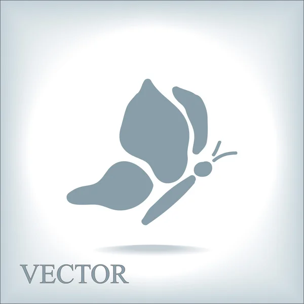 Butterfly icon — Stock Vector