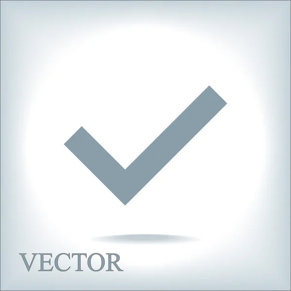 Confirmar ilustración de icono — Vector de stock