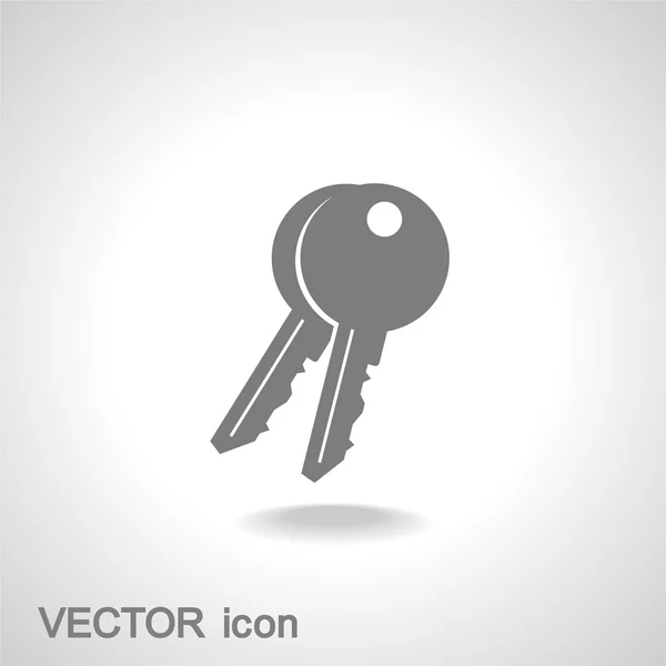 Icono clave — Vector de stock