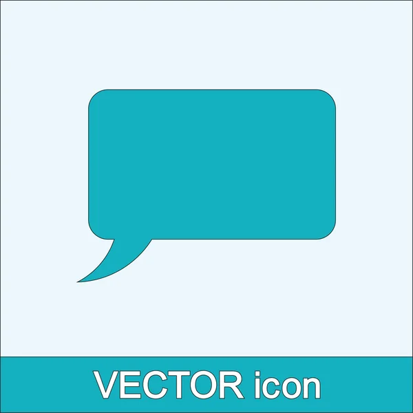Řeč bublina ikony — Stockový vektor