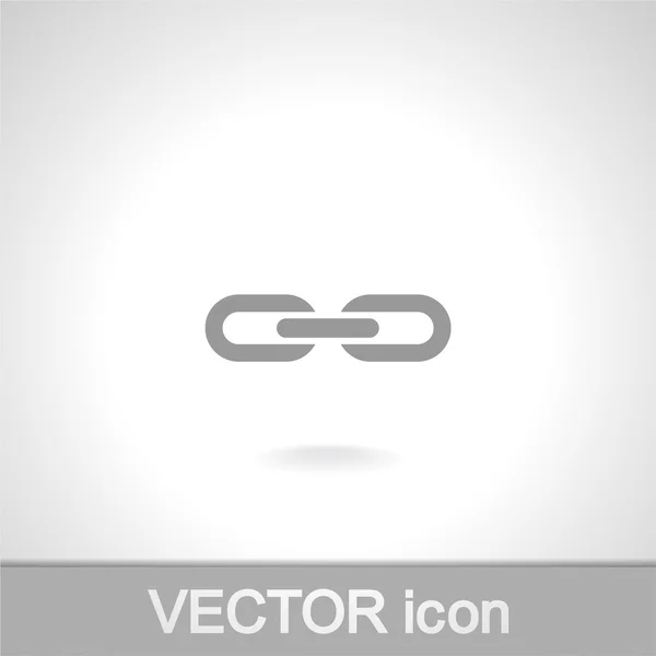 Chain link icon — Stock Vector