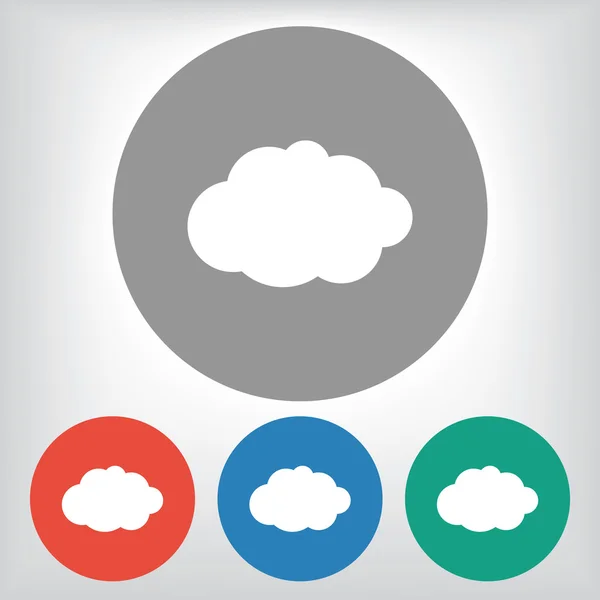 Cloud icon — Stock Vector