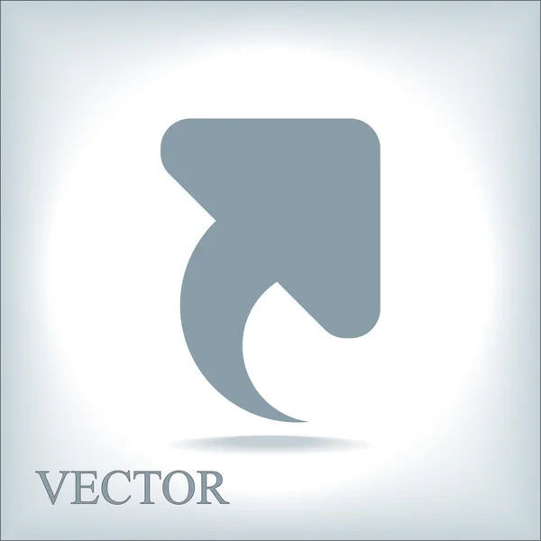 Icono flecha arriba — Archivo Imágenes Vectoriales