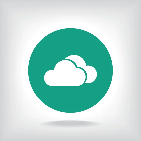 Cloud pictogram — Stockvector