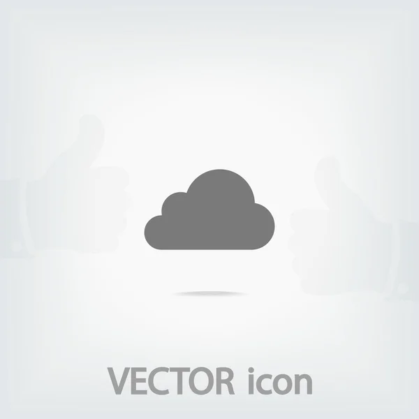 Cloud icon — Stock Vector