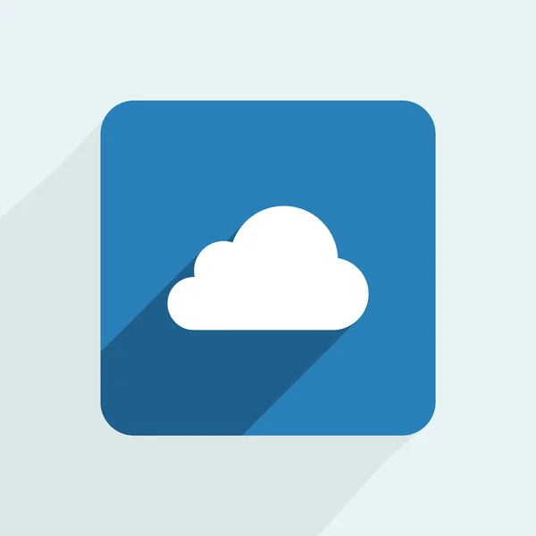 Icono de nube — Vector de stock