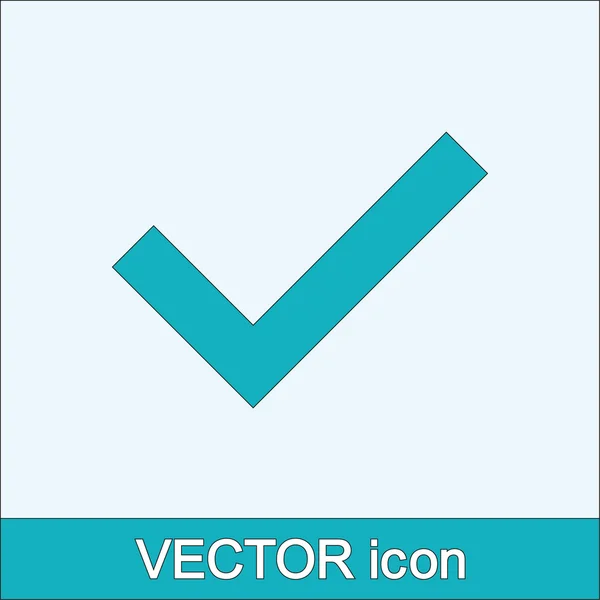 Confirmar iconos — Vector de stock