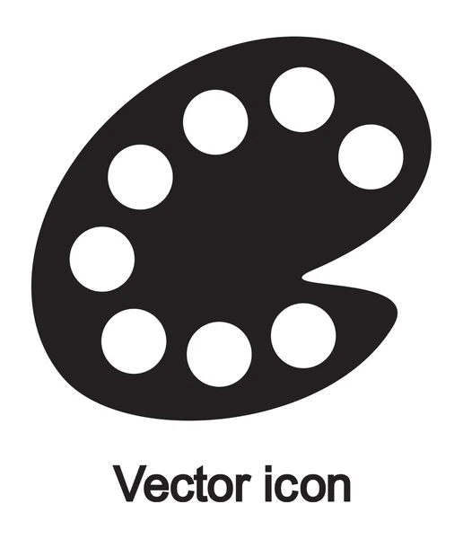 Icono de paleta de colores — Vector de stock