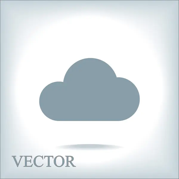 Cloud pictogram — Stockvector