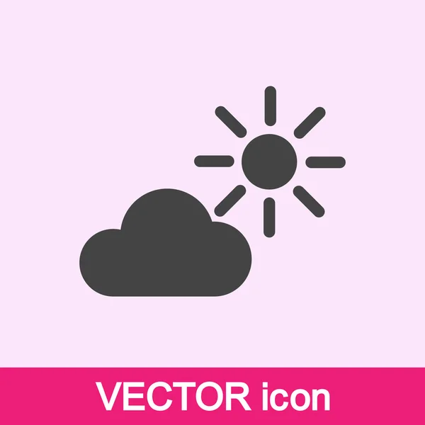 Clima icono web — Vector de stock