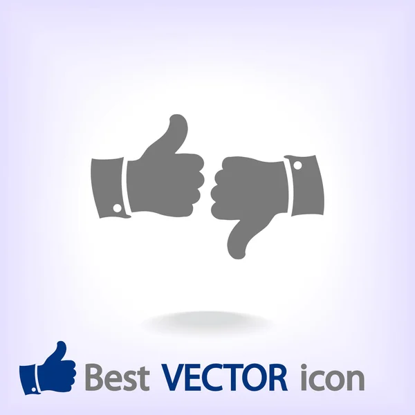 LIKE icon — Stock Vector