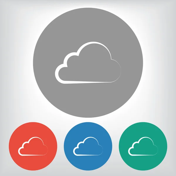 Cloud icon — Stock Vector