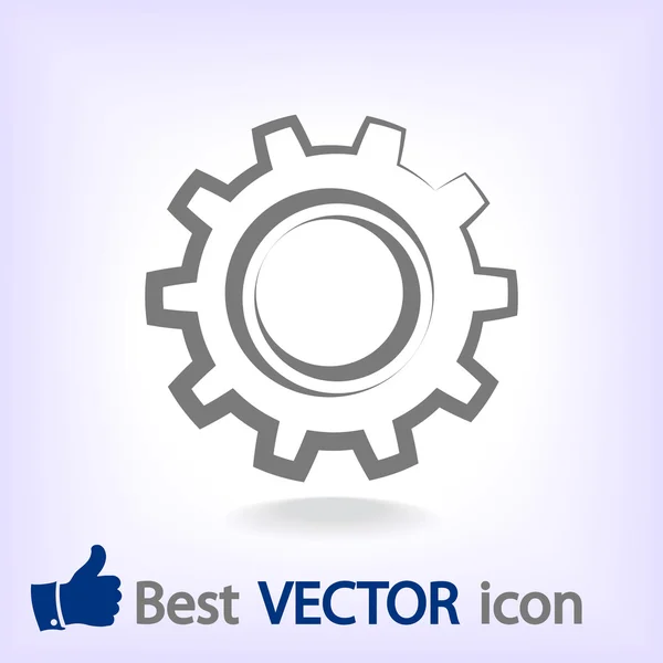 Gear icon — Stock Vector