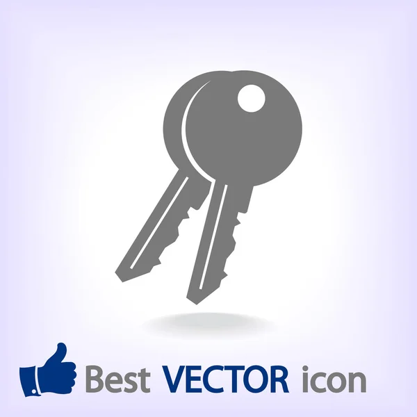 Icono clave — Vector de stock