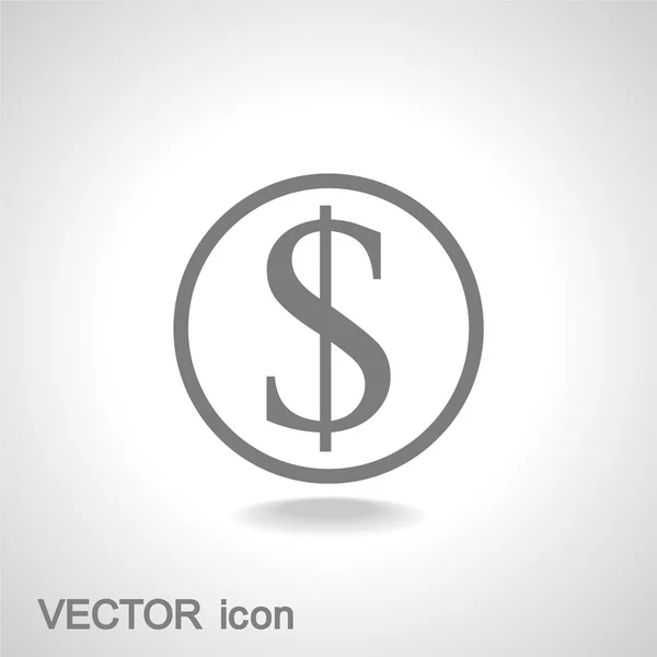 Geld Ikoon — Stockvector