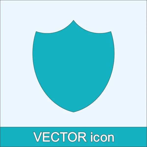 Schild-icoon — Stockvector