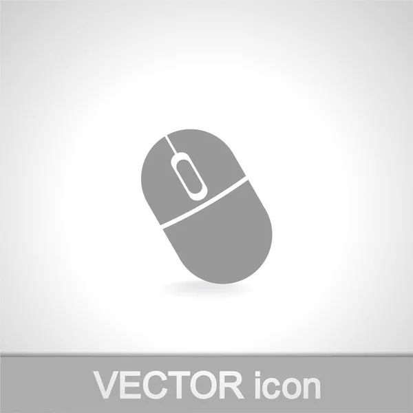 Icono del ratón ordenador — Vector de stock