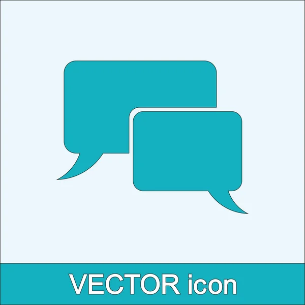 Speech bubble icons — Stock Vector