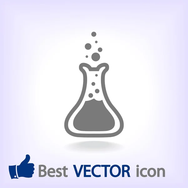 Icono de química — Vector de stock