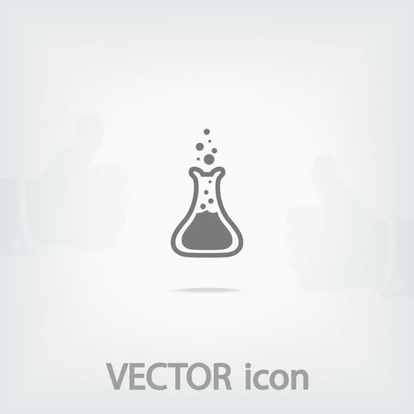 Icono de química — Vector de stock