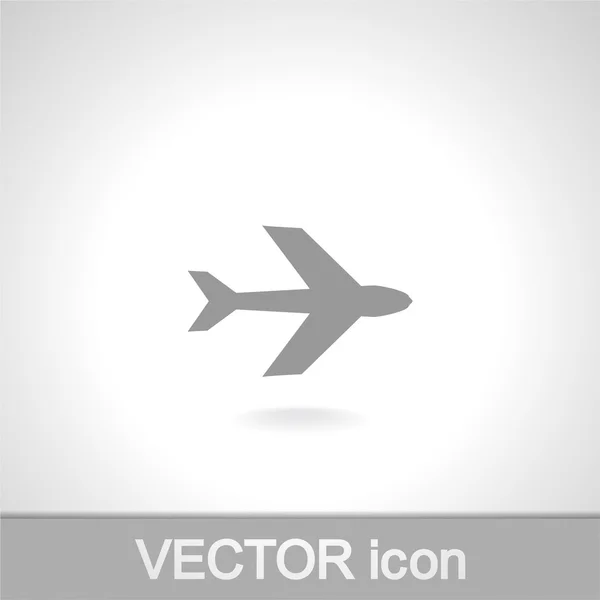 Icono del avión — Vector de stock