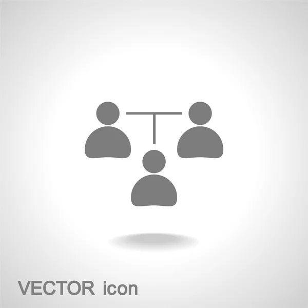 Business man icon — Stock Vector