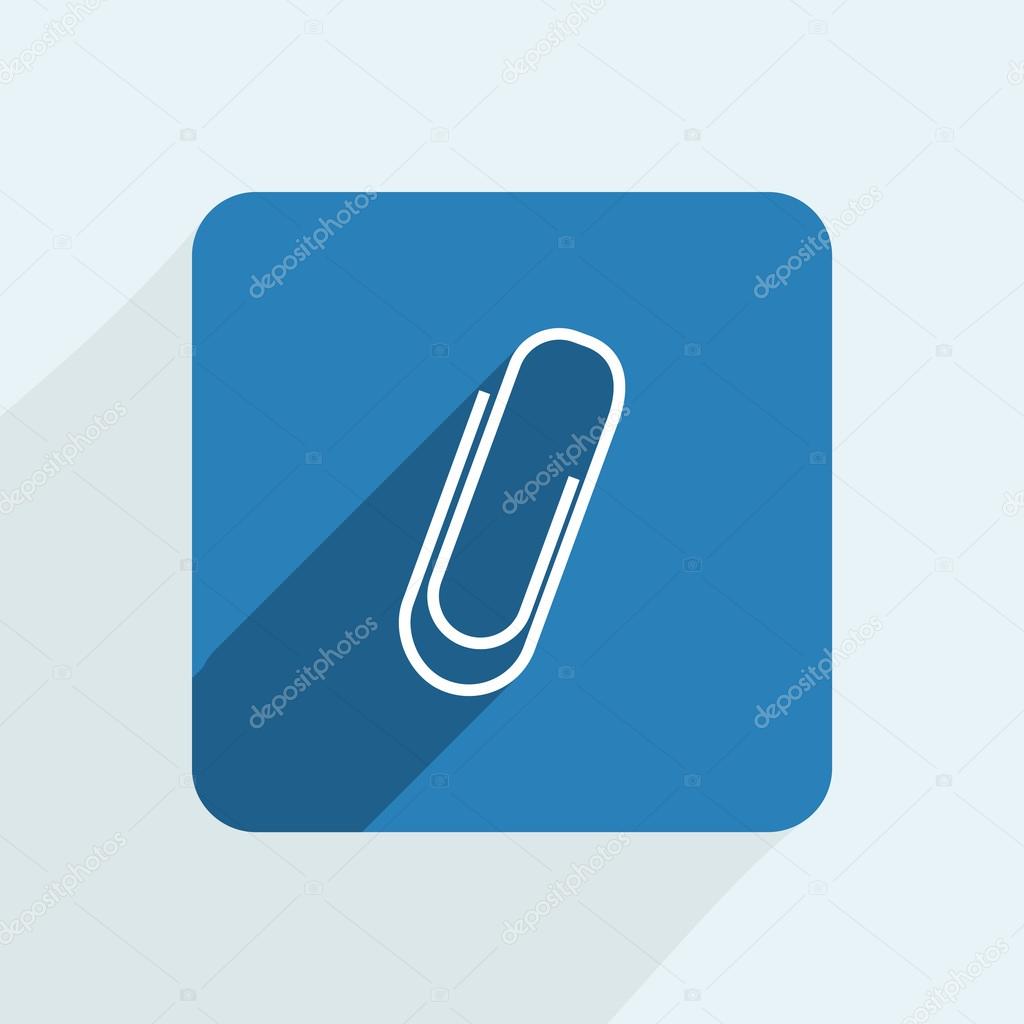 Paper clip icon