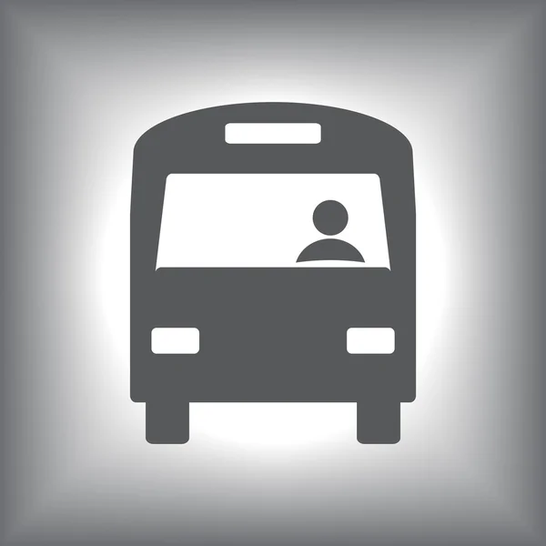 Bus pictogram — Stockvector