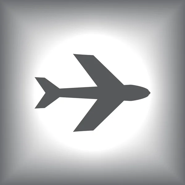 Flugzeugsymbol — Stockvektor