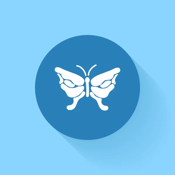 Icône papillon — Image vectorielle