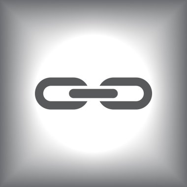 zincir bağlantı simgesi illüstrasyon