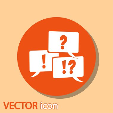 soru ve ünlem işareti