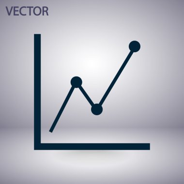 Infographic, grafik simgesi