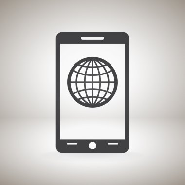 Mobil akıllı telefon simgesi