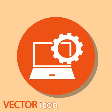 parametreler ayarlanıyor, dizüstü simgesi