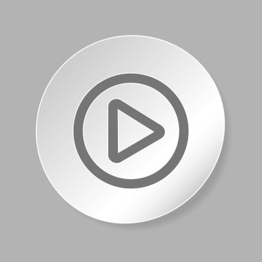 düğme web simgesi oynamak