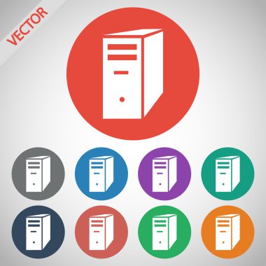 bilgisayar sunucusu simgesi